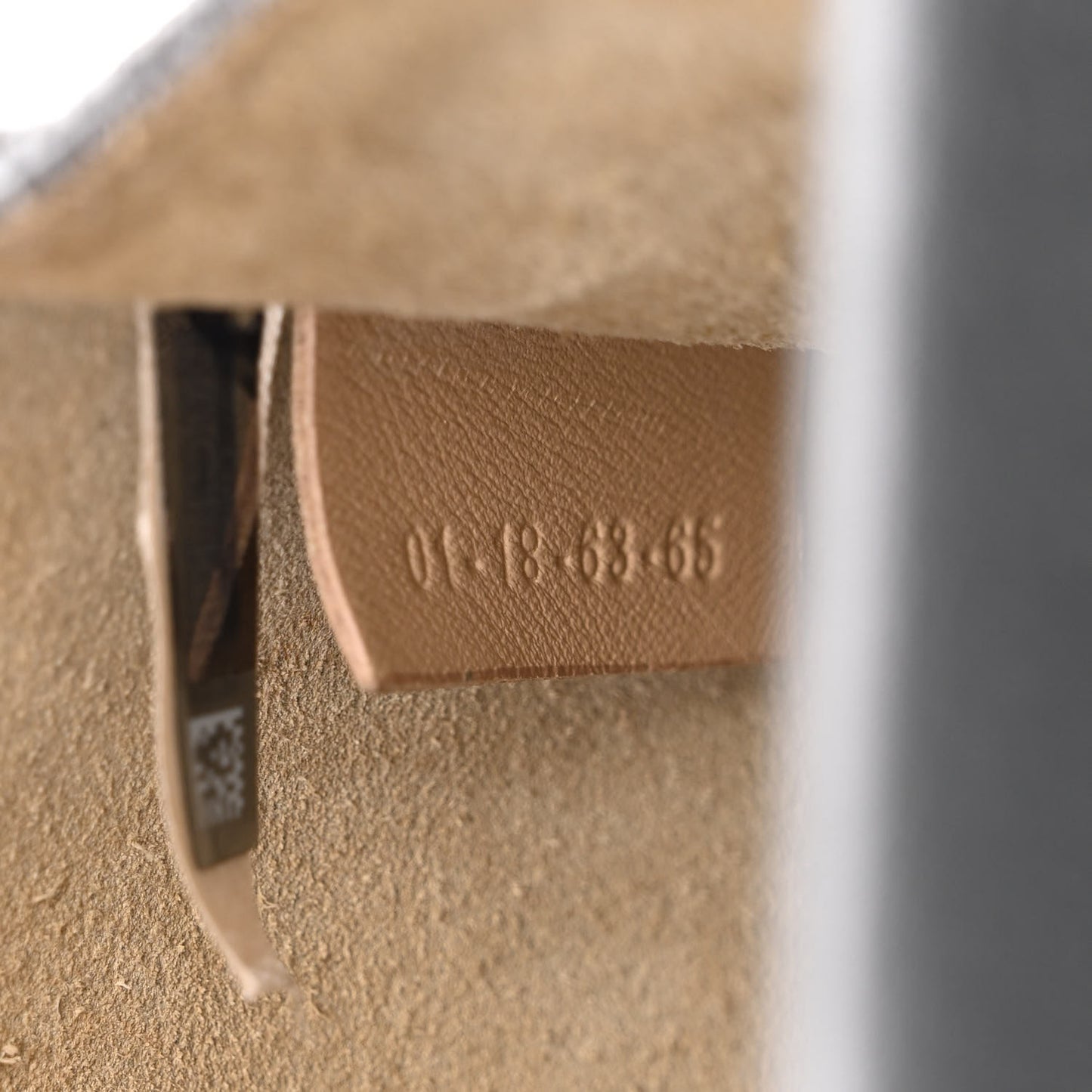 Calfskin Suede Medium Nile Bracelet Bag Black