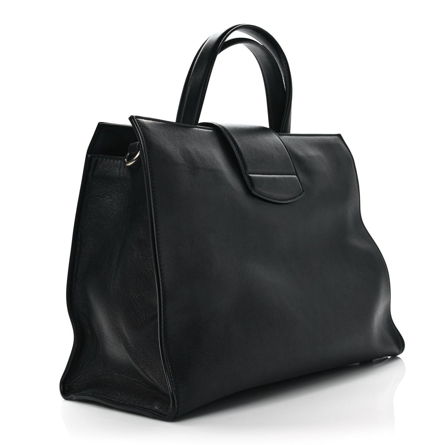 Calfskin Web Medium Dionysus Tote Bag Black