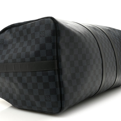 Louis Vuitton Damier Cobalt Keepall Bandouliere 55 8 of 11