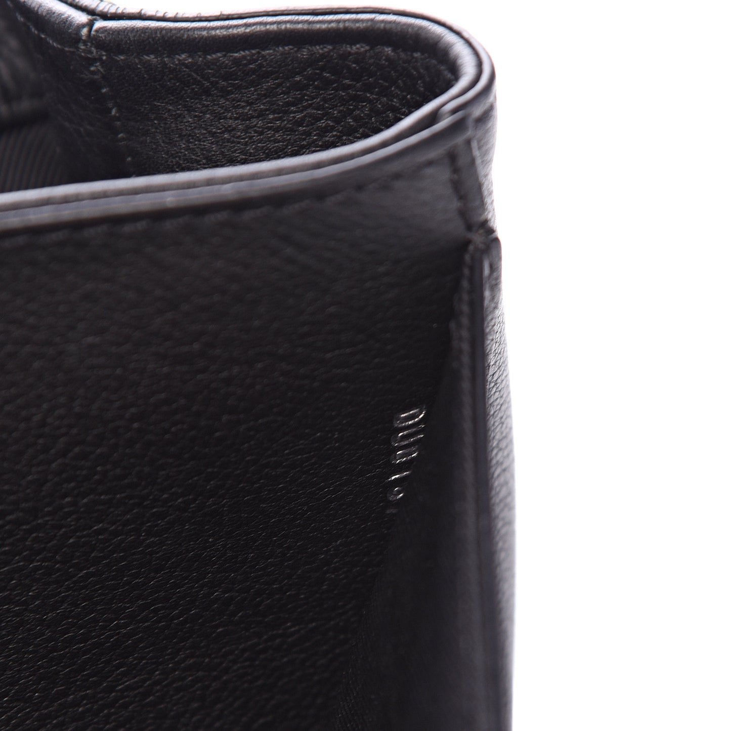Calfskin Lockme II Chain Bag BB Black