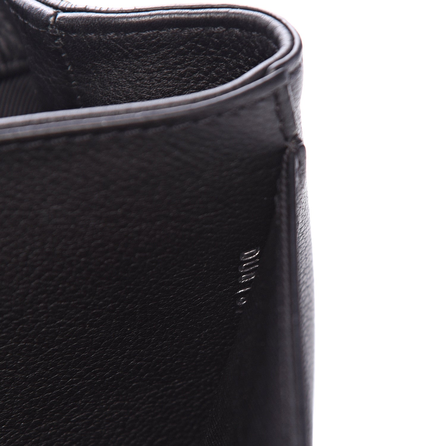 Louis Vuitton Calfskin Lockme II Chain Bag BB Black 6 of 14
