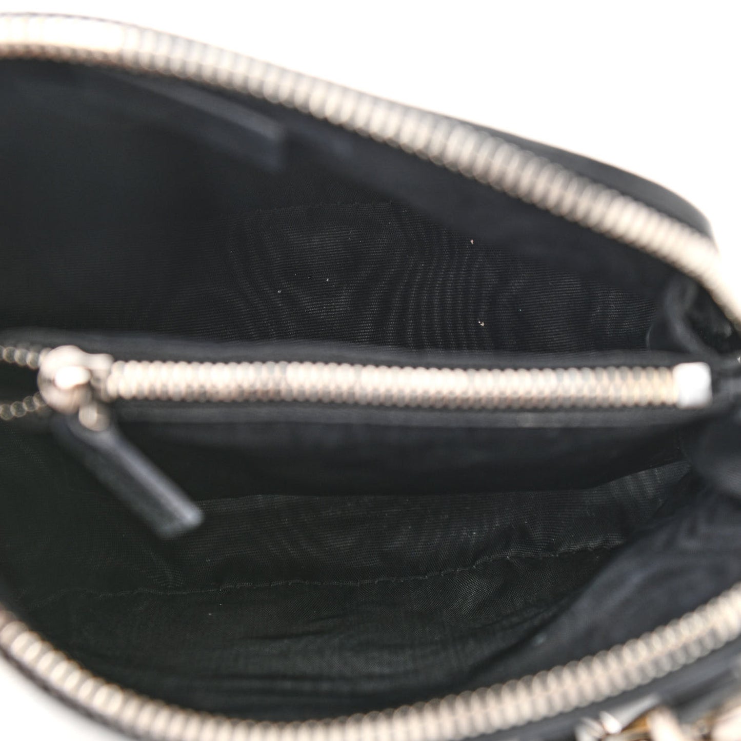 X SEGA Calfskin GUCCY Stars Mini Dome Shoulder Bag Black Gold