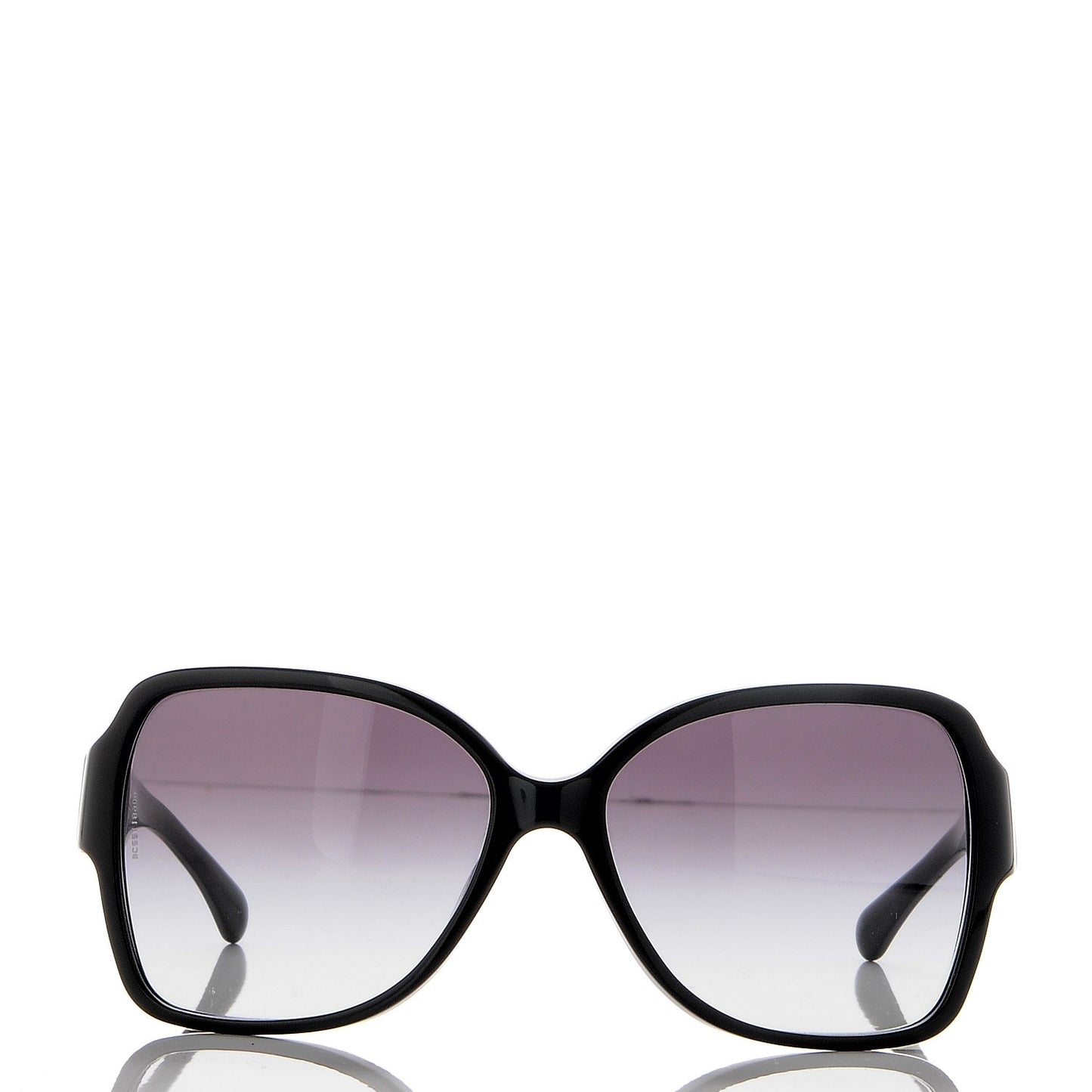 Acetate Square Summer CC Sunglasses 5230-Q-A Black