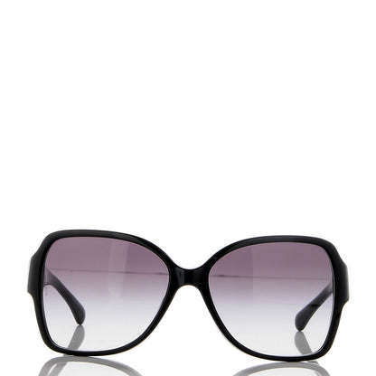 Chanel Acetate Square Summer CC Sunglasses 5230-Q-A Black 2 of 9