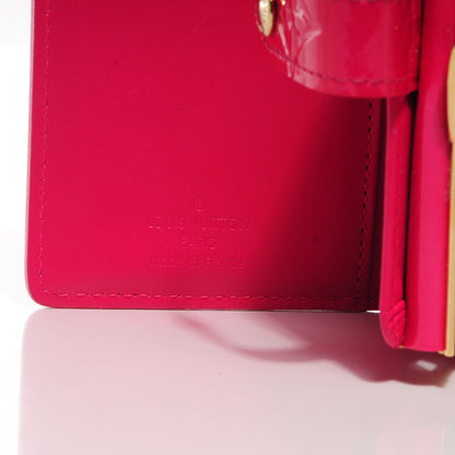 Louis Vuitton Vernis French Purse Wallet Rose Pop 7 of 7