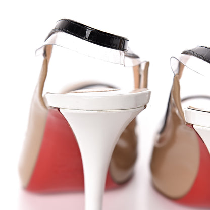 Christian Louboutin Patent Gospell 120 Pumps 39 Beige 10 of 14