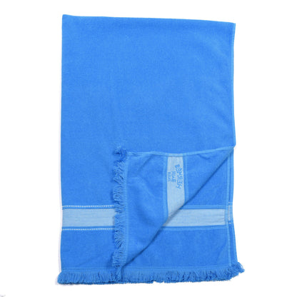 Hermes Cotton Terry Yachting Small Beach Towel Bleu Mediterranee 2 of 4