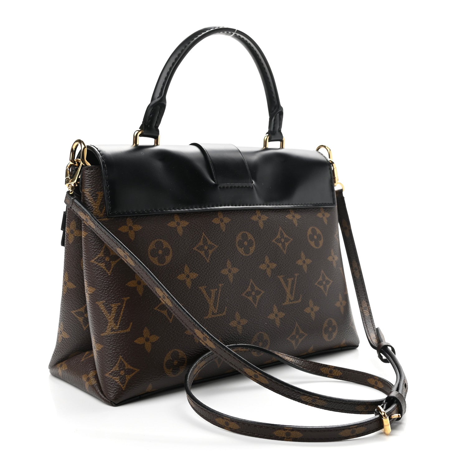 Louis Vuitton Monogram One Handle Flap Bag MM 3 of 9