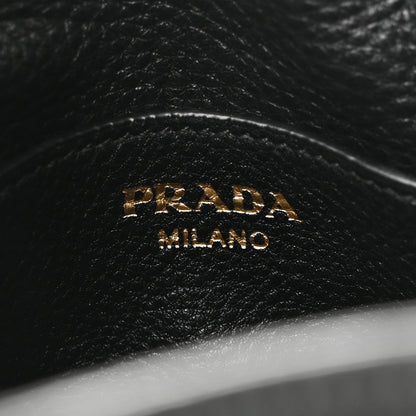 Prada Vitello Daino Bucket Bag Black 6 of 9
