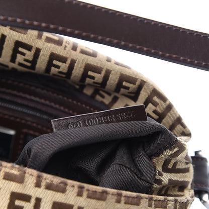 Fendi Zucchino Mama Baguette Dark Brown 7 of 10