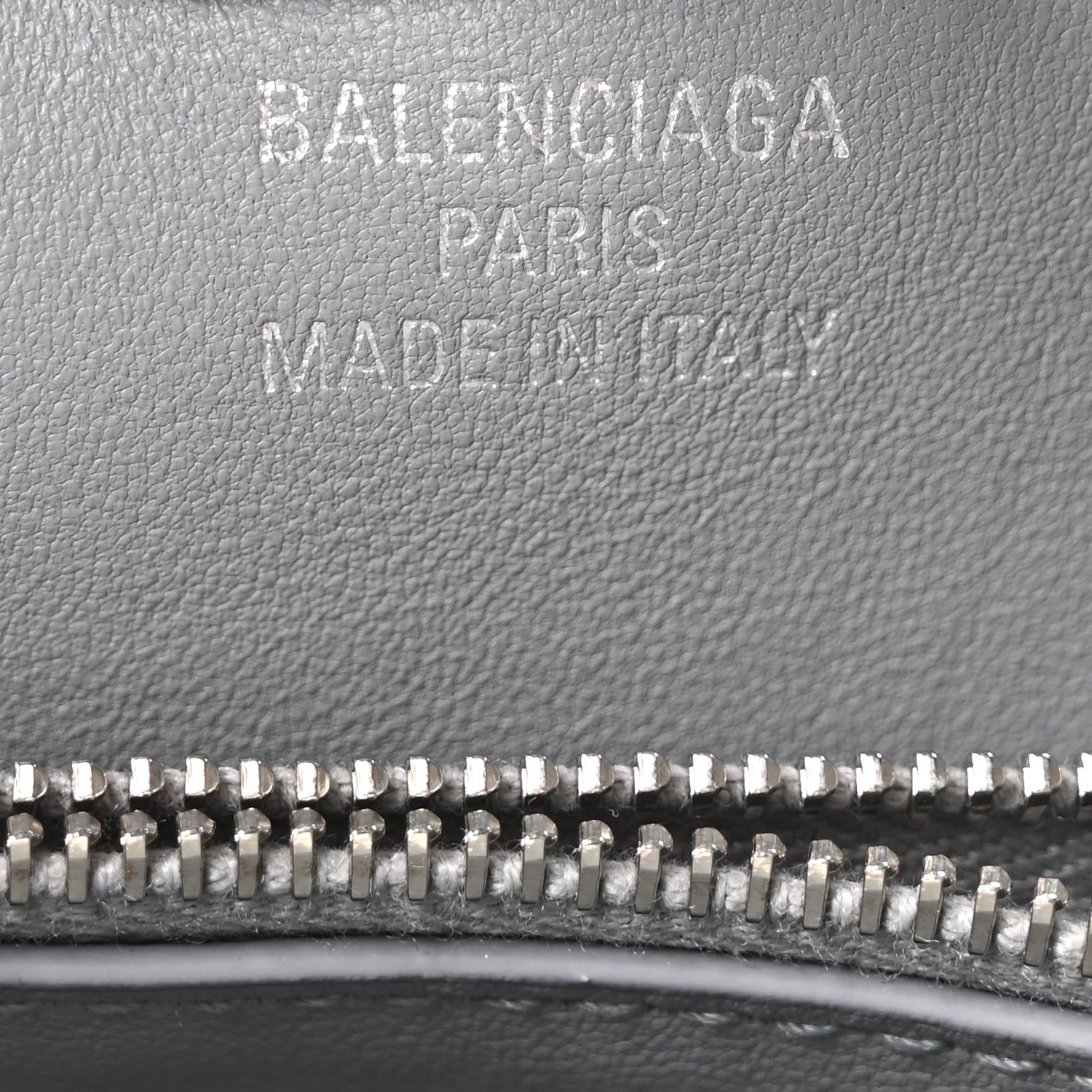 Balenciaga Smooth Calfskin Small Bel Air Carry All Bag Cloud Grey 6 of 9