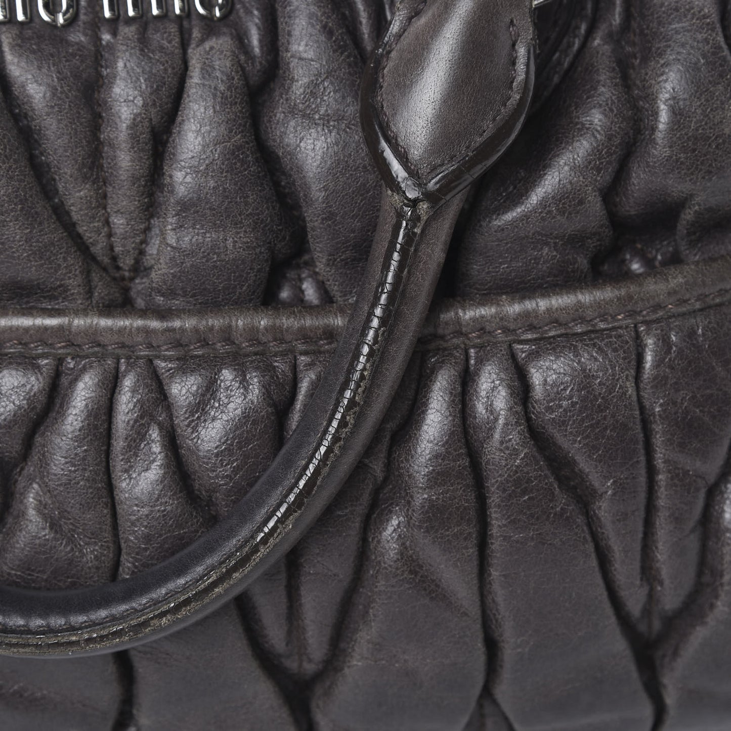 Nappa Matelasse Satchel