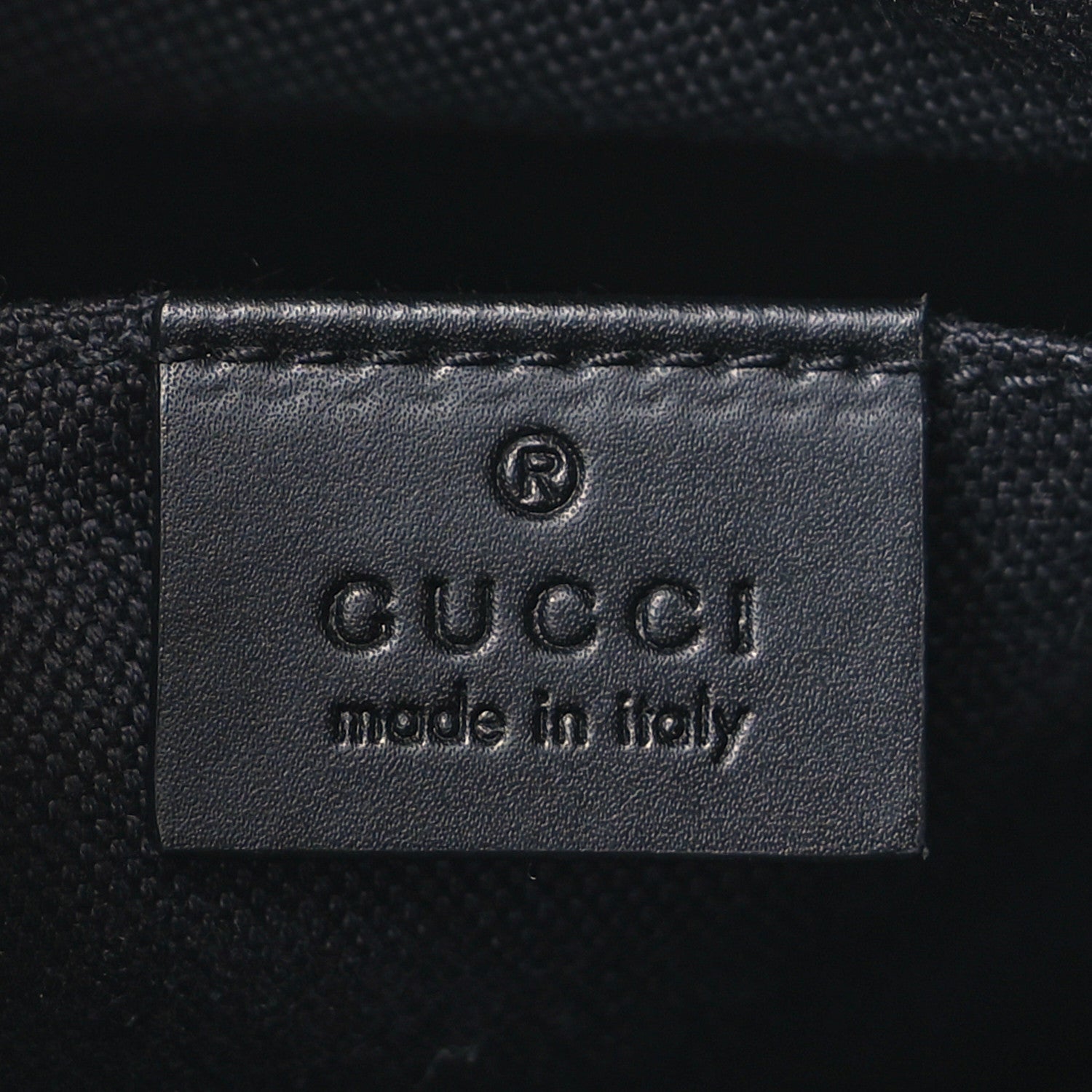 Gucci GG Supreme Monogram Web Small Flat Messenger Bag Black Grey 6 of 10