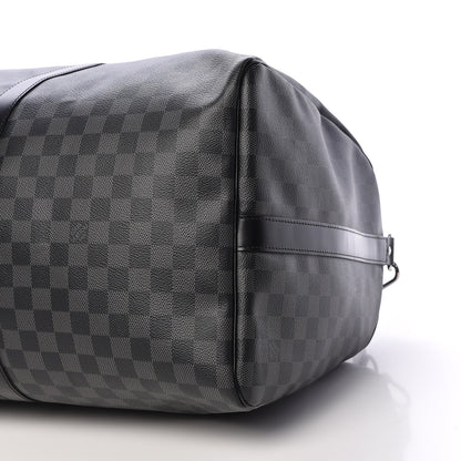 Louis Vuitton Damier Graphite Keepall Bandouliere 55 11 of 12