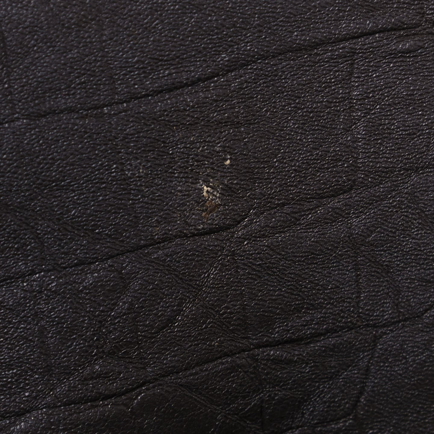Calfskin Crocodile Embossed Medium West Hollywood Monogram Fold-Over Grey