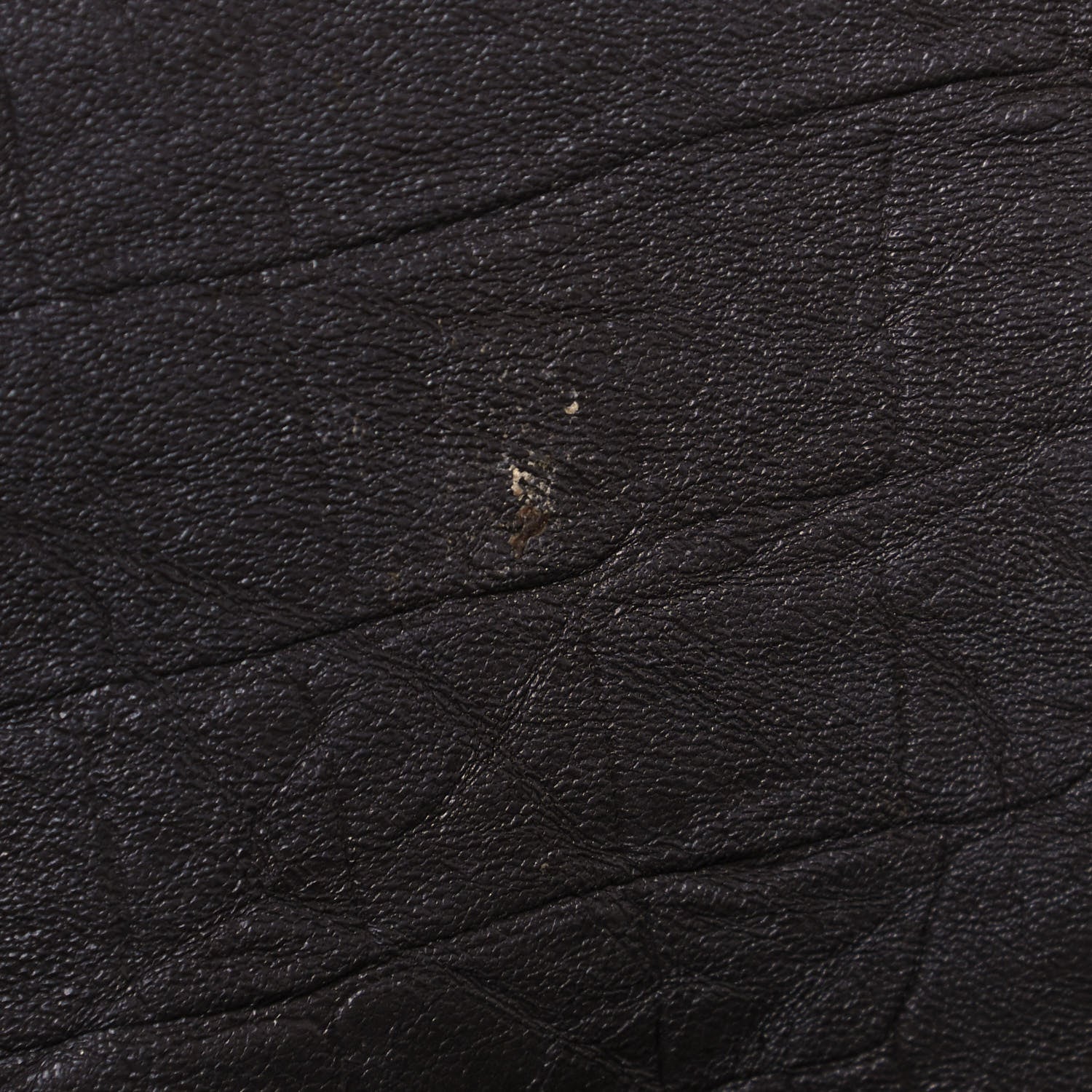 Saint Laurent Calfskin Crocodile Embossed Medium West Hollywood Monogram Fold-Over Grey 13 of 17