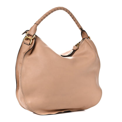 Chloe Calfskin Large Marcie Hobo Nude 3 of 27