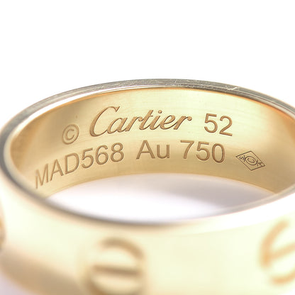 Cartier 18K Yellow Gold 5.5mm LOVE Ring 52 6 4 of 5