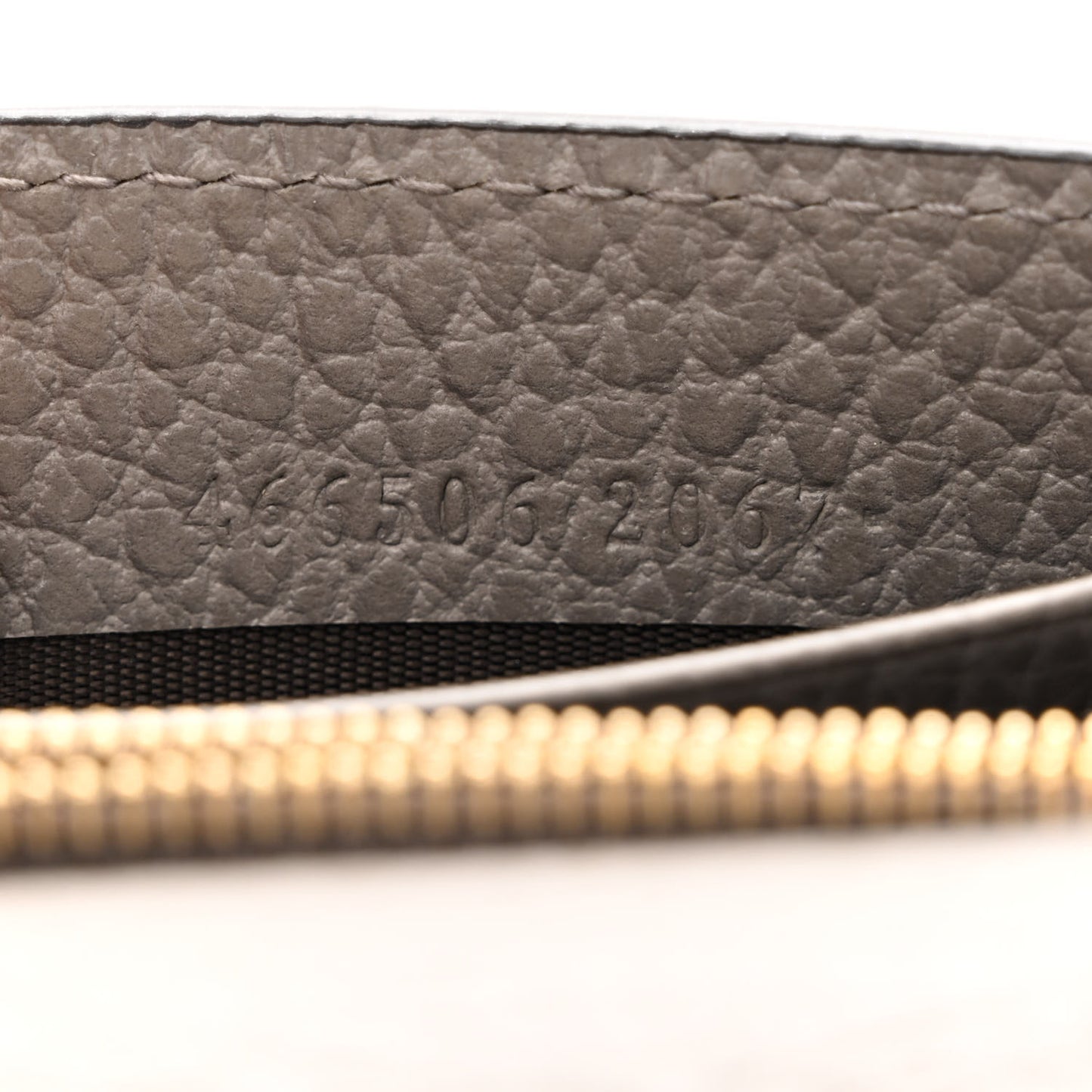 Dollar Calfskin Medium Betty Chain Wallet Loess