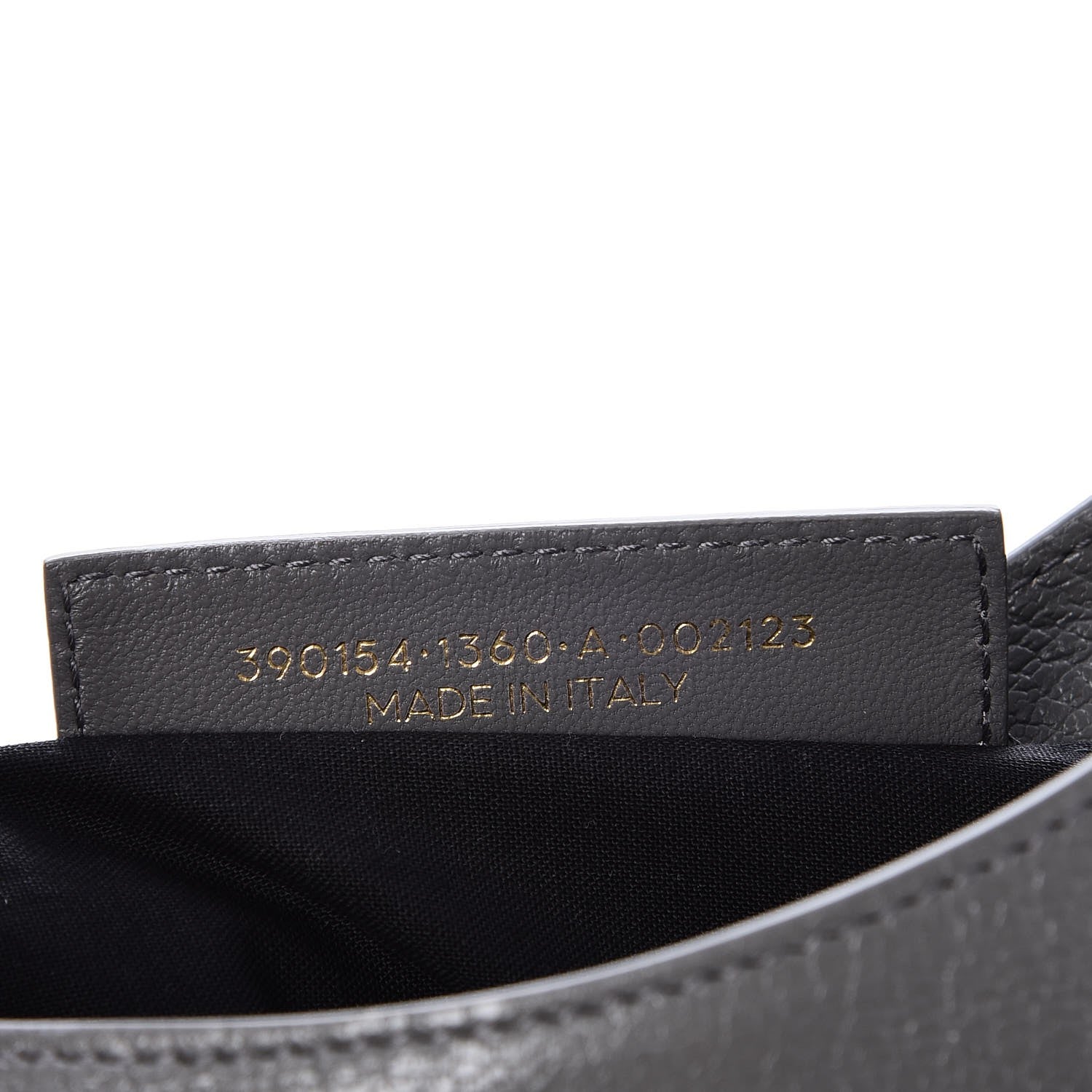 Balenciaga Chevre Gold Metallic Edge Hardware City Gris Acier 7 of 7