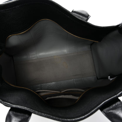 Marc Jacobs Grained Calfskin Large The Tote Bag Black 5 of 11