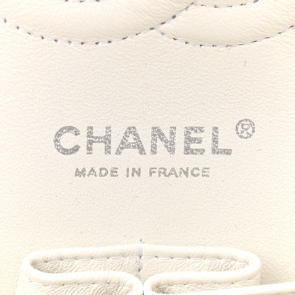 Chanel Caviar Quilted Medium Double Flap White 6 of 10