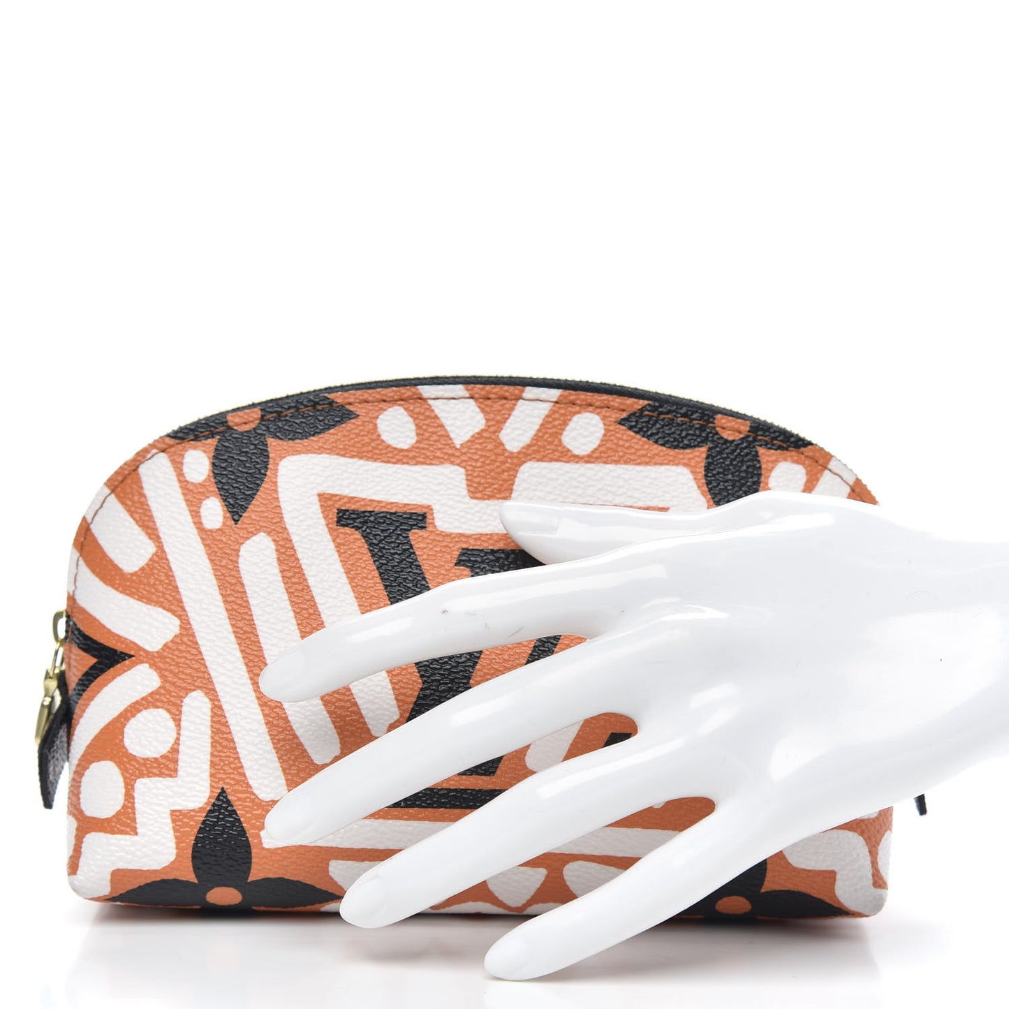 Monogram Giant Crafty Cosmetic Pouch Crème Caramel