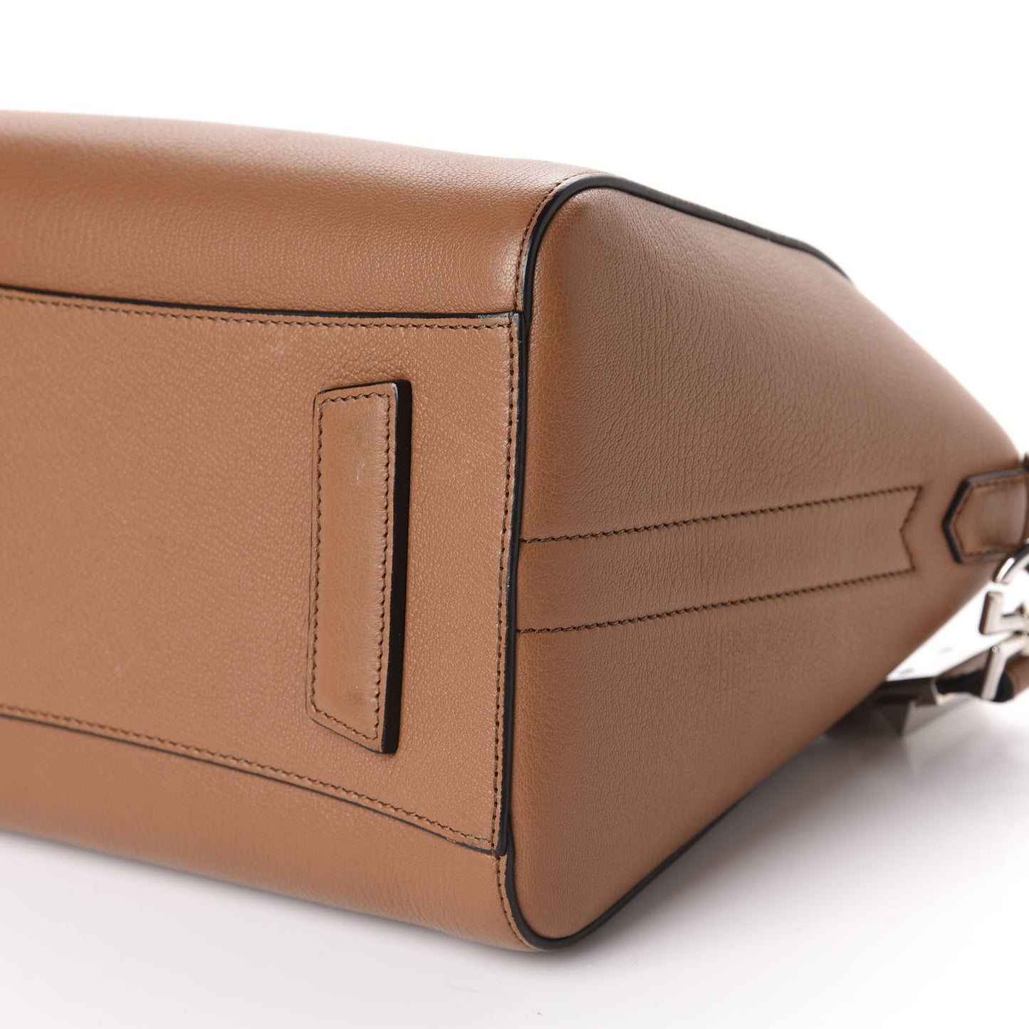 Sugar Goatskin Small Antigona Caramel