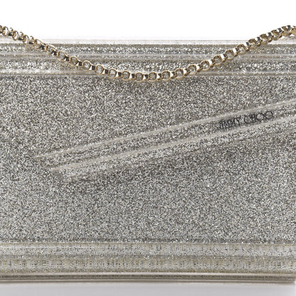Jimmy Choo Acrylic Glitter Candy Clutch Champagne 8 of 10