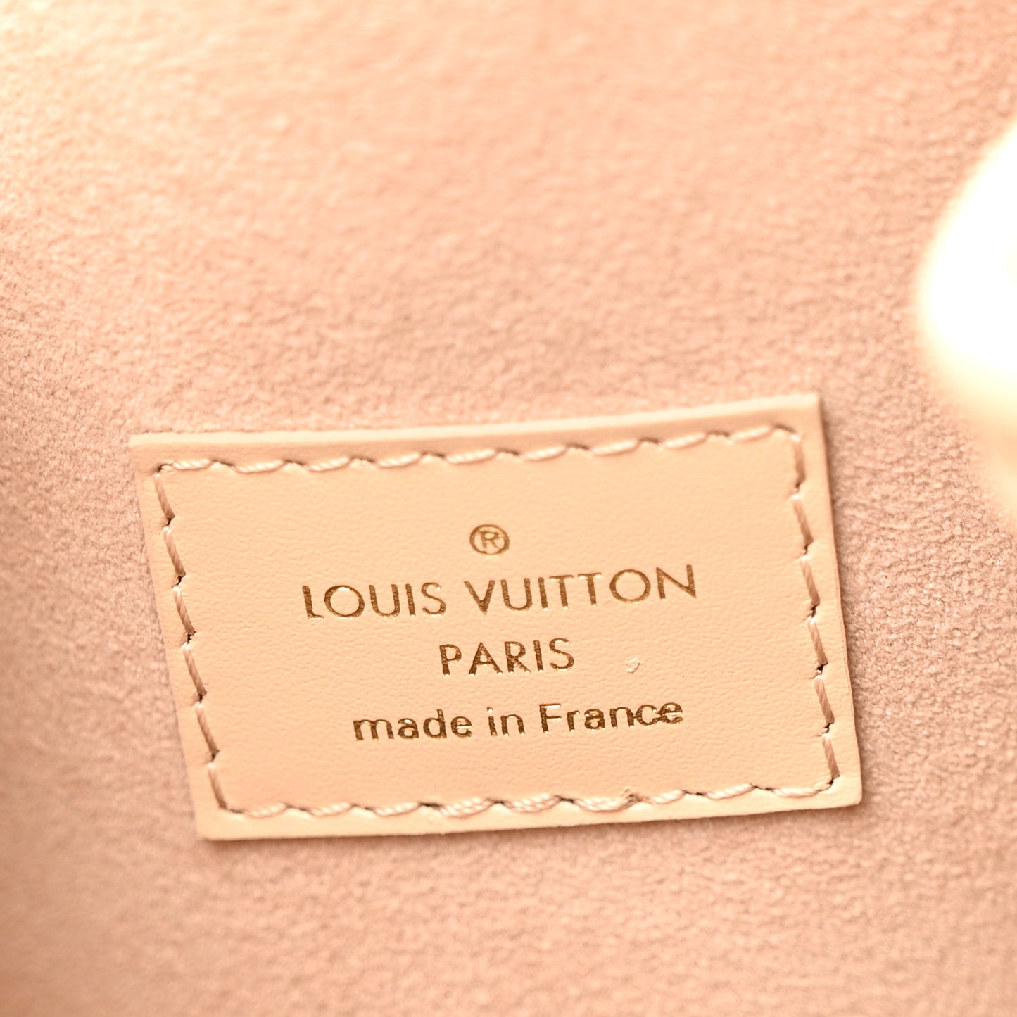 Calfskin Monogram Cutout Petit Noe Neutral