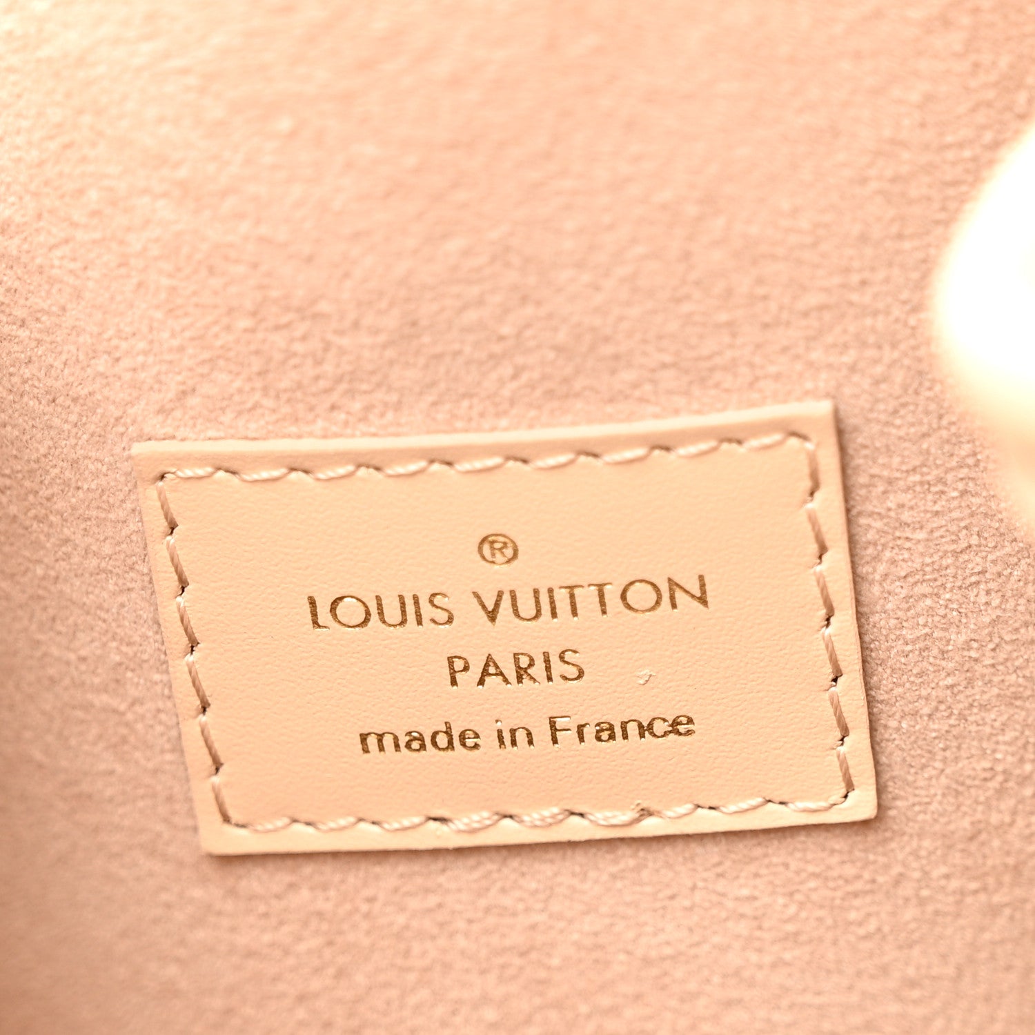 Louis Vuitton Calfskin Monogram Cutout Petit Noe Neutral 6 of 12