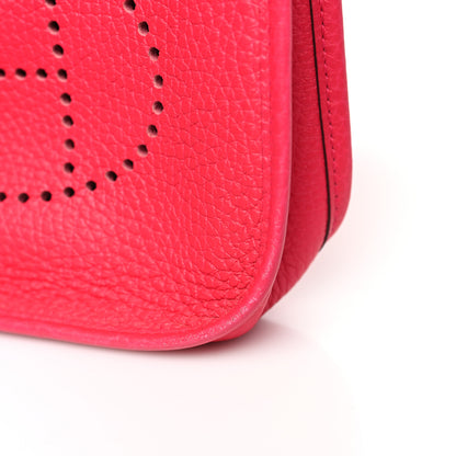 Hermes Taurillon Clemence Evelyne TPM Rose Extreme 11 of 11