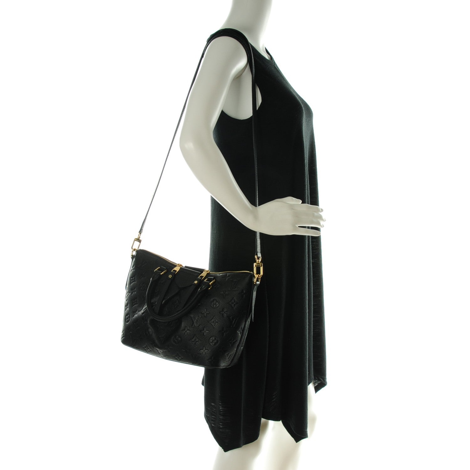 Louis Vuitton Empreinte Mazarine PM Black 2 of 7