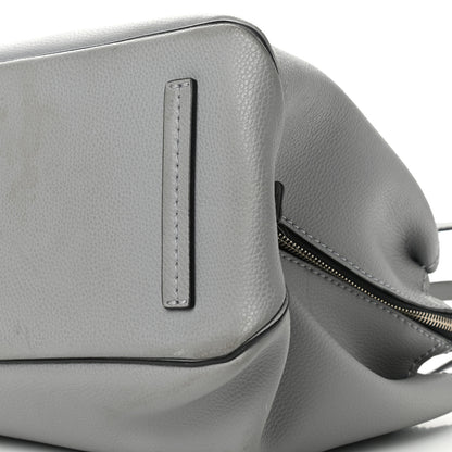 Marc Jacobs Pebbled Calfskin Editor Shopping Tote Grey 9 of 10