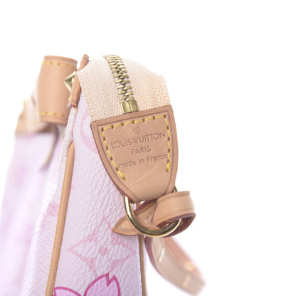 Louis Vuitton Monogram Cherry Blossom Pochette Accessories Pink 6 of 10