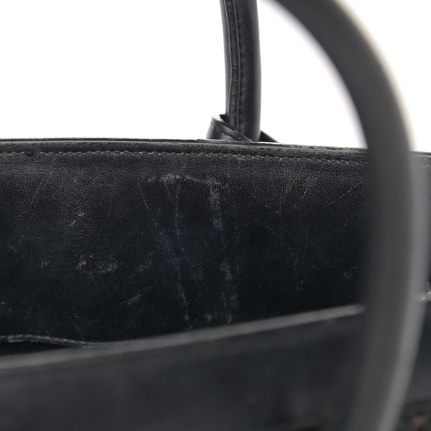Saint Laurent Python Calfskin Embossed Small Sac de Jour Black 16 of 23