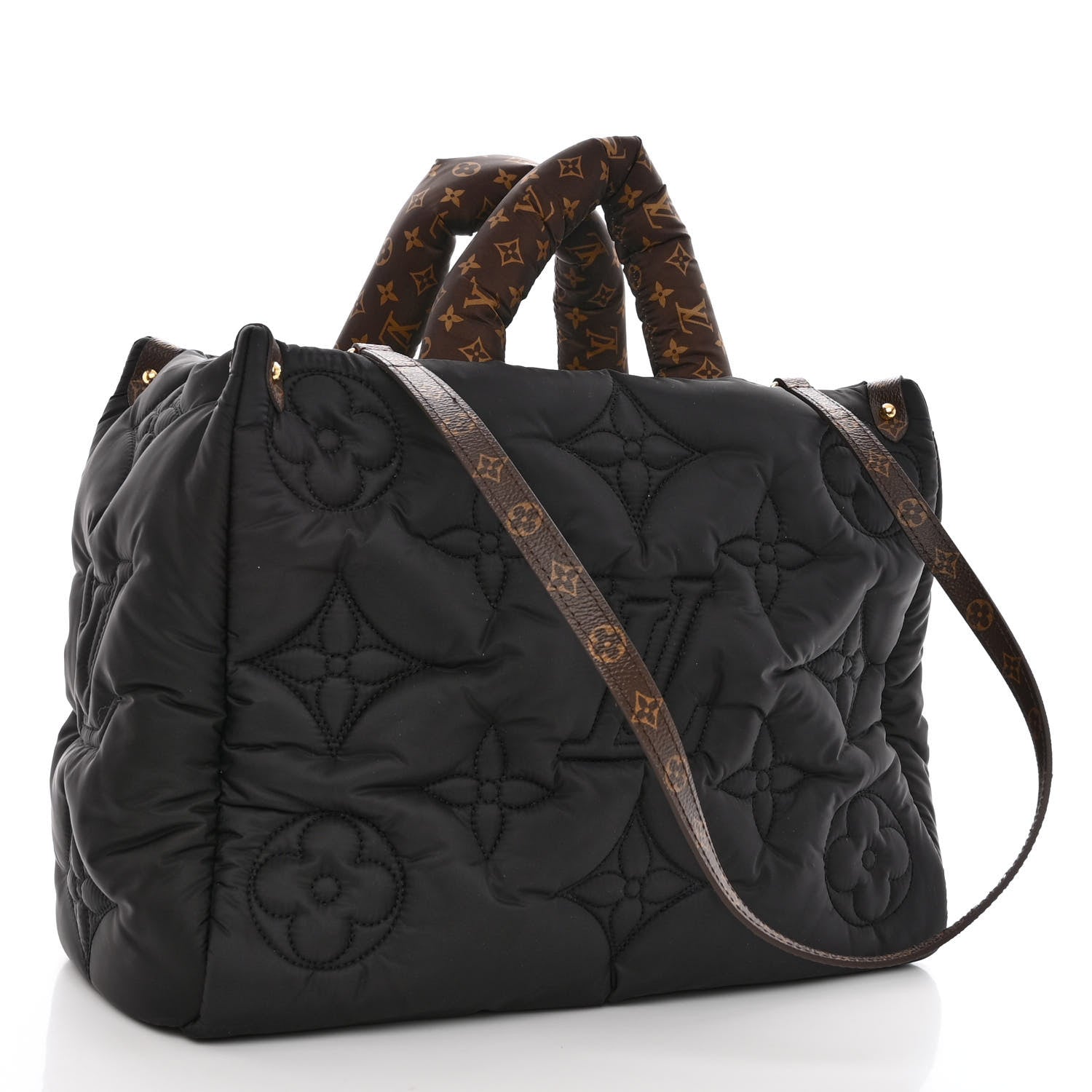 Louis Vuitton Econyl Monogram Pillow Giant Onthego MM Black 3 of 11