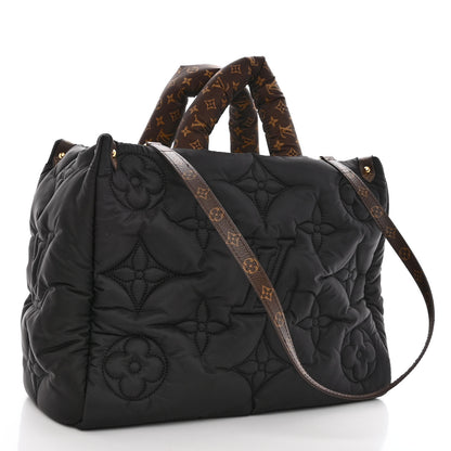 Louis Vuitton Econyl Monogram Pillow Giant Onthego MM Black 3 of 11