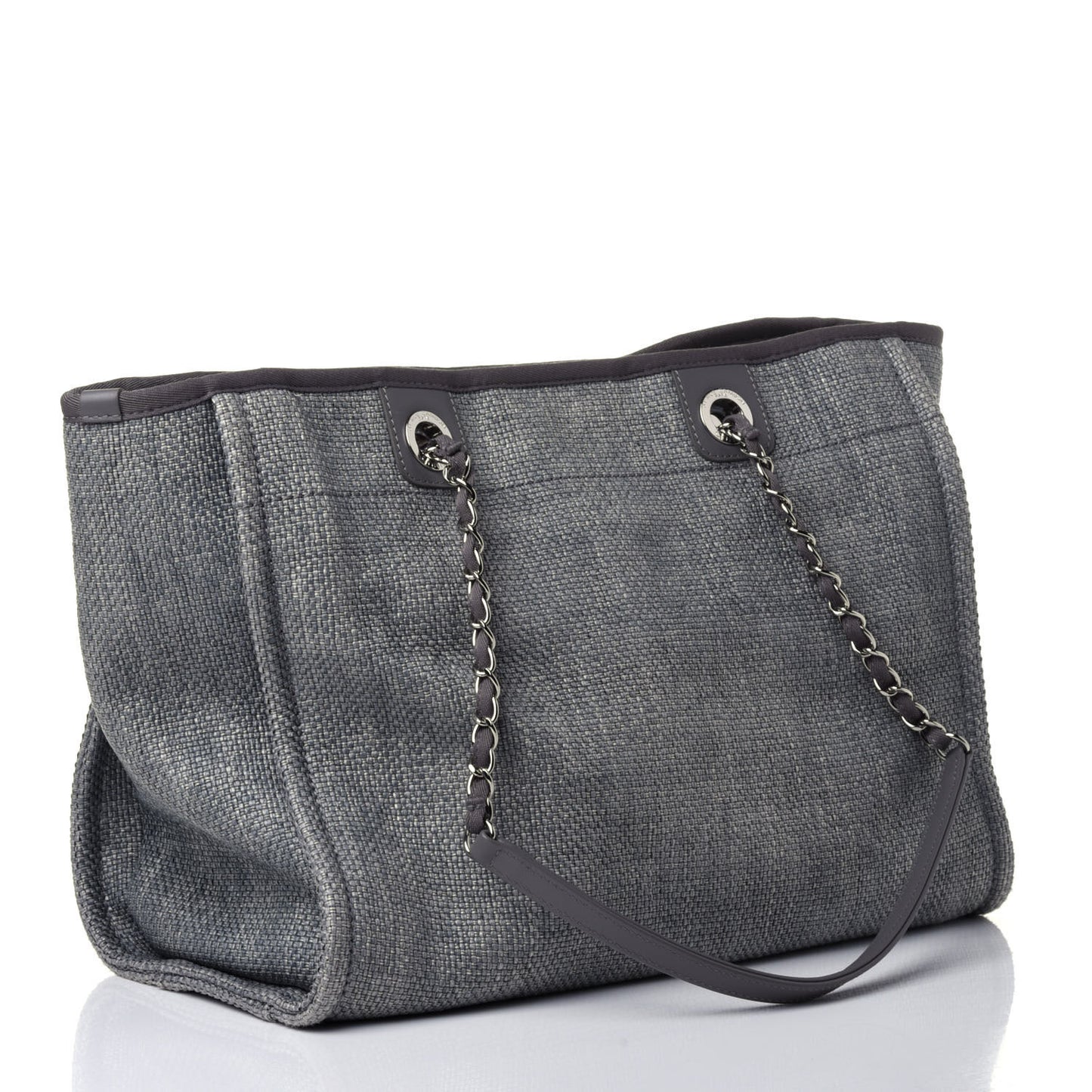 Canvas Small Deauville Tote Grey