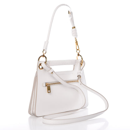 Givenchy Calfskin Small Whip Top Handle Crossbody White 3 of 9