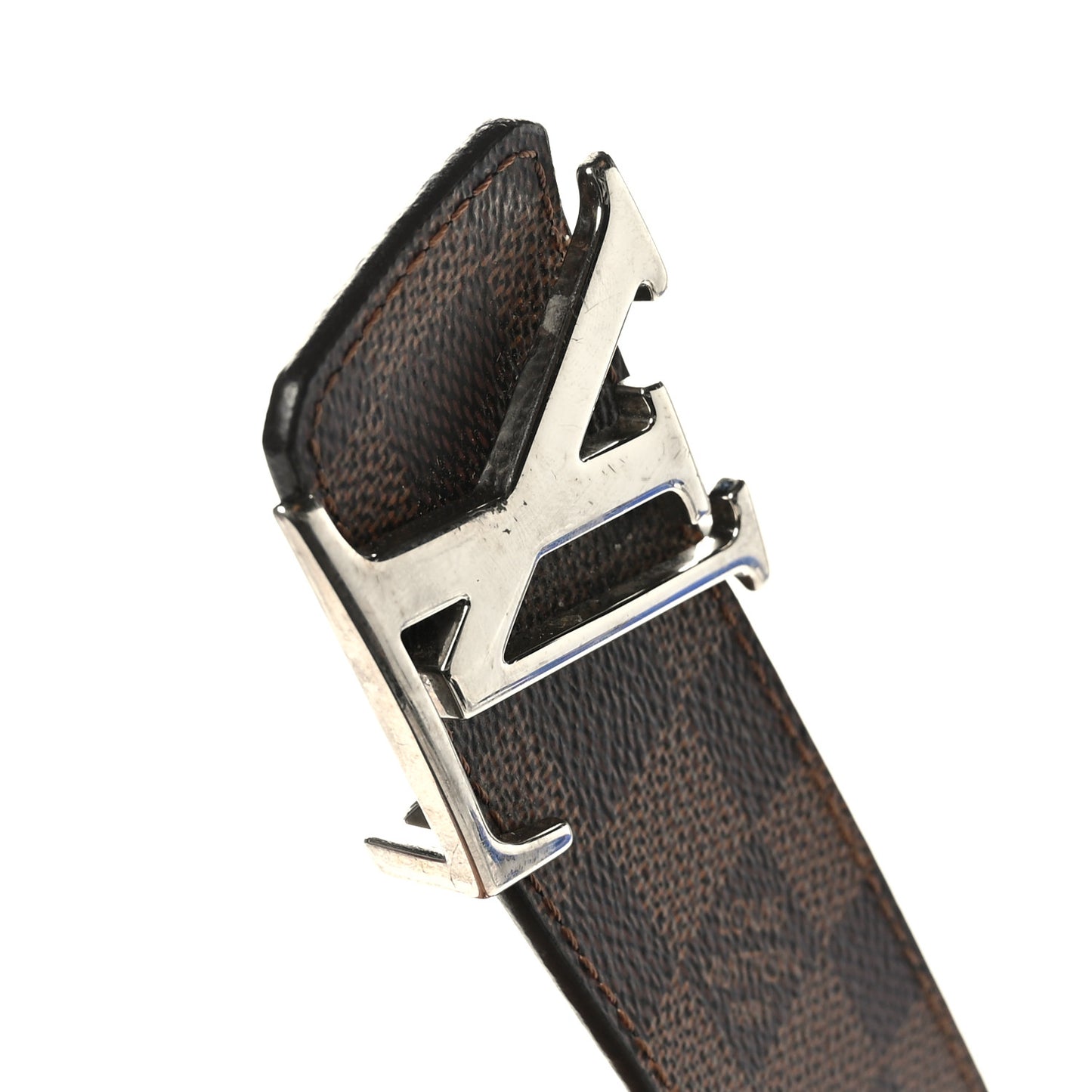 Damier Ebene 40mm LV Initiales Belt 95 38