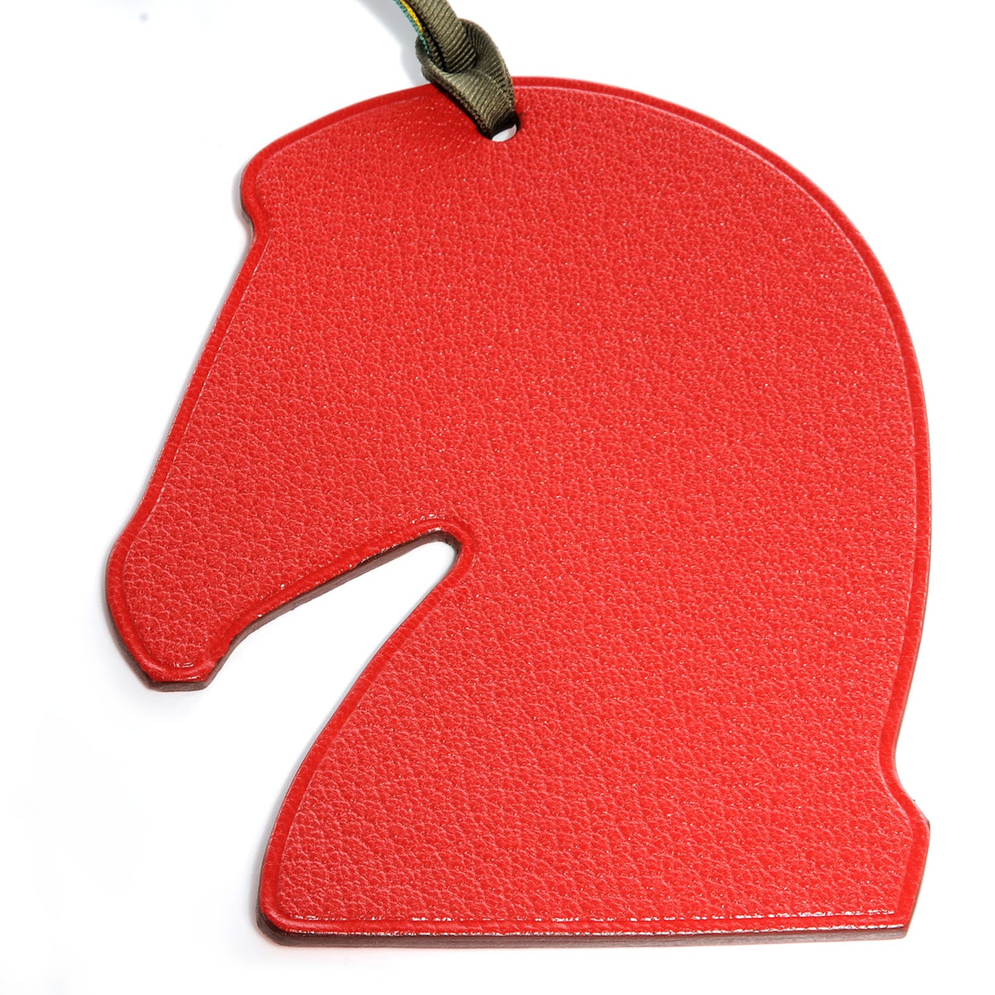 Samarcande Horse Ornament Bag Charm Vermillion and Orange