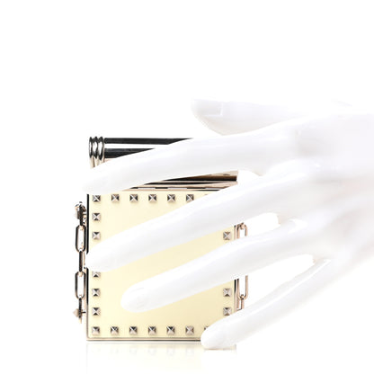 Valentino Garavani Rockstud Lipstick Holder Minaudiere Ivory 2 of 7