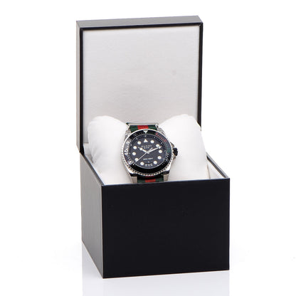 Gucci Stainless Steel Nylon 45mm Dive Quartz Watch Black 8 of 8