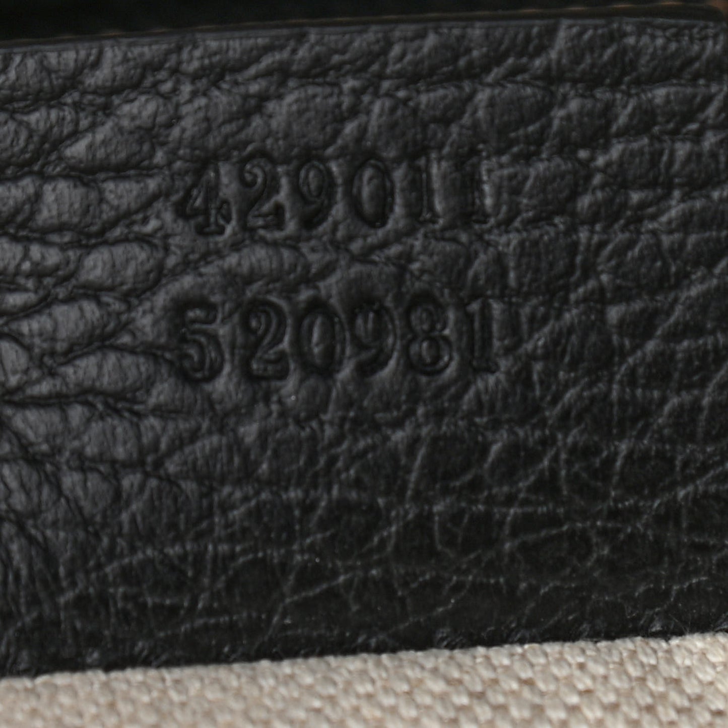 Dollar Calfskin GG Marmont Briefcase Black