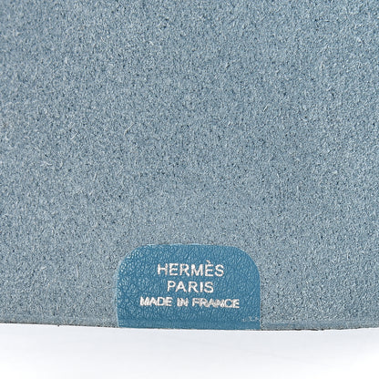 Hermes Togo Ulysse Mini Notebook Cover Blue Jean 5 of 7