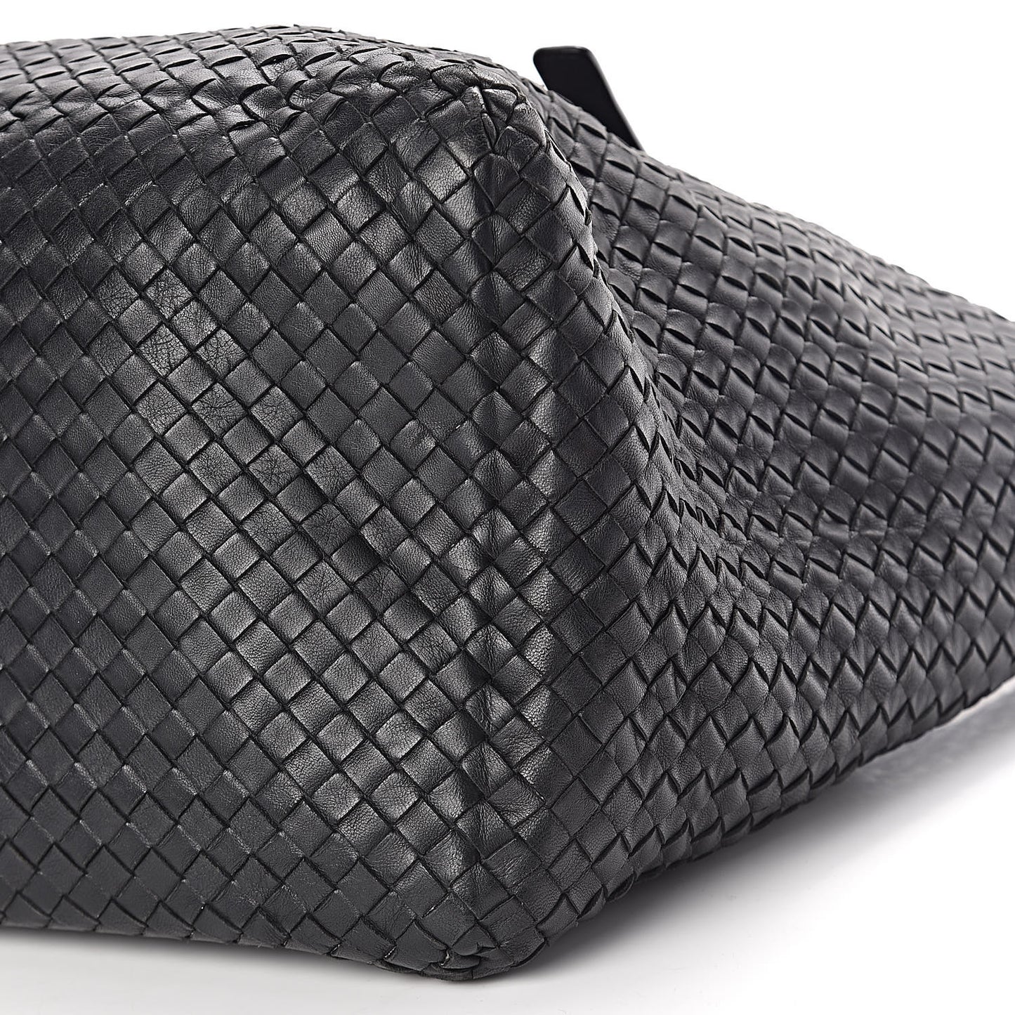 Nappa Intrecciato Large Seamless Tote Black