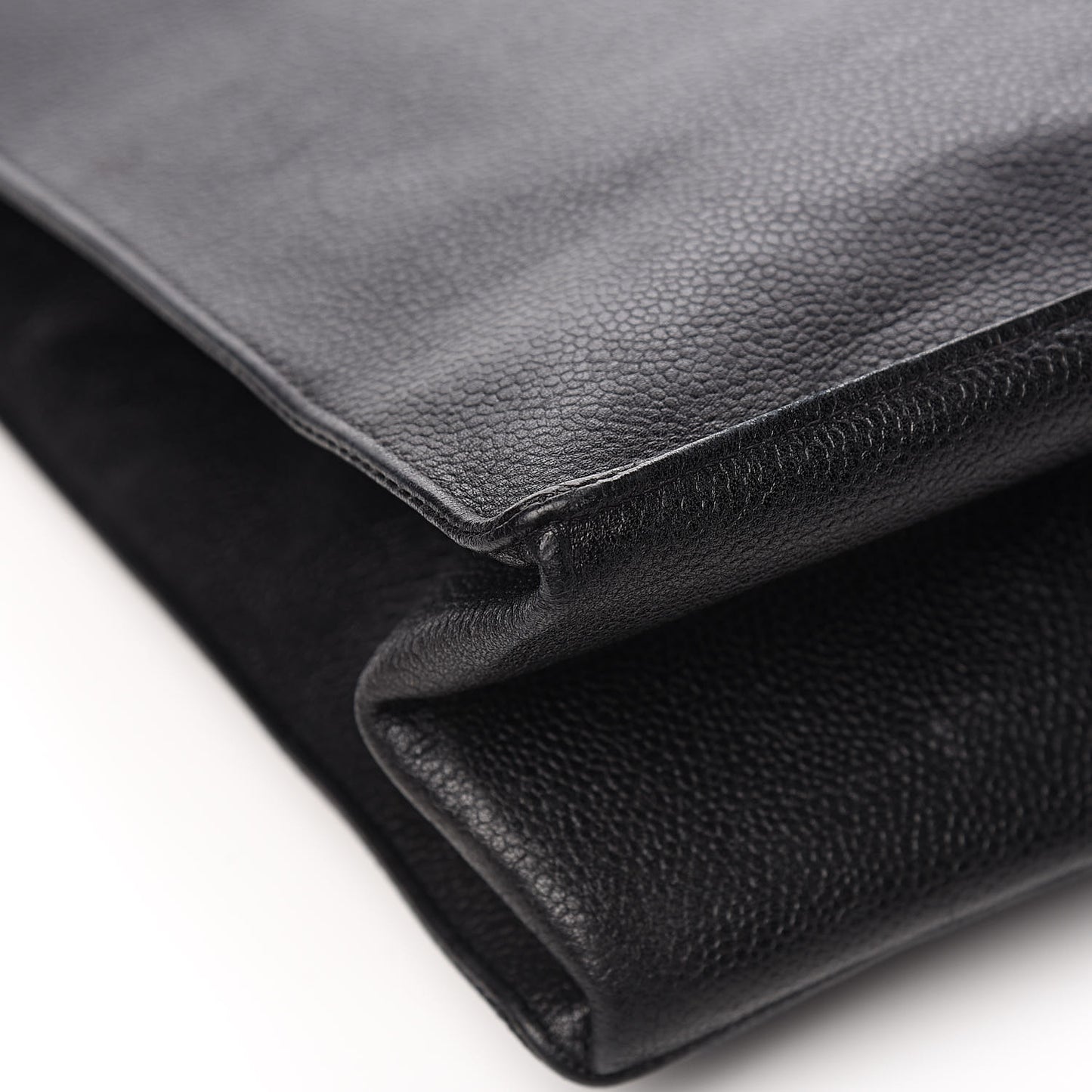 Caviar CC Shoulder Bag Black