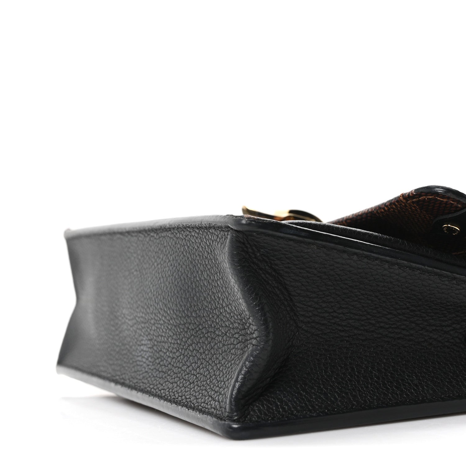 Louis Vuitton Damier Ebene Vavin Chain Wallet Black 16 of 17