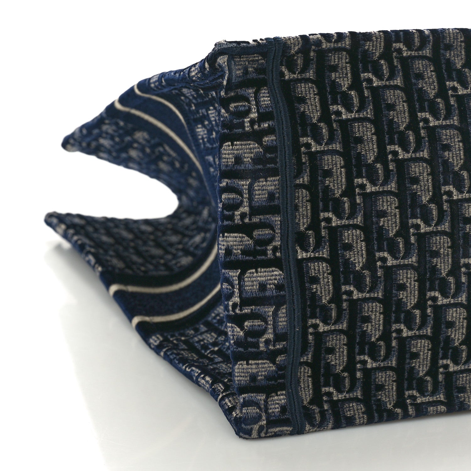 Christian Dior Oblique Large Book Tote Blue Multicolor 9 of 12